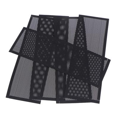 5Pcs Pvc Dust Filter Universal Diy Shield Back Plate For Computer Chassis I/O