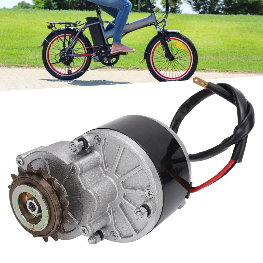 Stejnosměrný kartáčový motor 36V 350W Vysoký točivý moment 3000 ot./min Levý převodový kartáčový elektrický motor pro elektrické kolo Malý motocykl