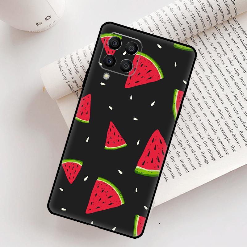 Cute Summer Fruit Watermelon Case For Samsung Galaxy M31 M11 M14 M34 M54 M12 M32 M52 M15 M13 M06 M16 M36 M56 M53 M35 M55