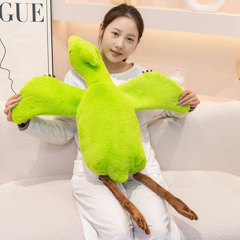 Cartoon Soft Pterosaur Throw Pillow Plush Toy Doll Dinosaur Doll Home Pillow Cushion Children'S Doll