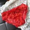 Ladies Spring and Summer Lovely Cotton Ice Screen Lace Panties