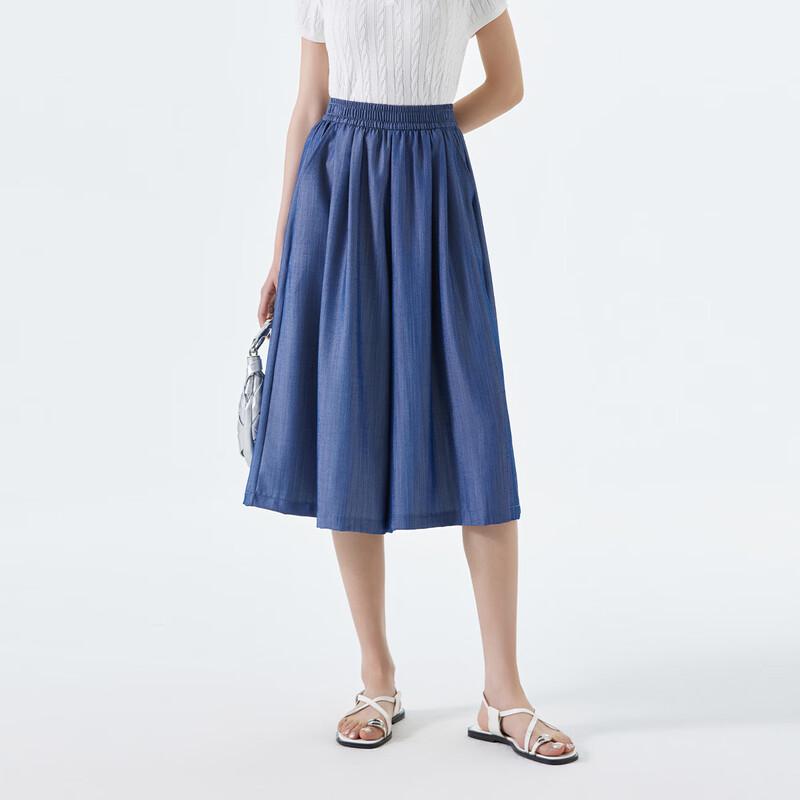 FivePlus Women s Drapey Flared Culottes M