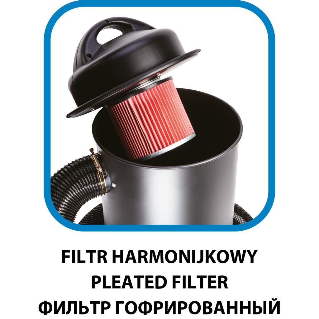 Chip and sawdust extractor 1100W 50 L