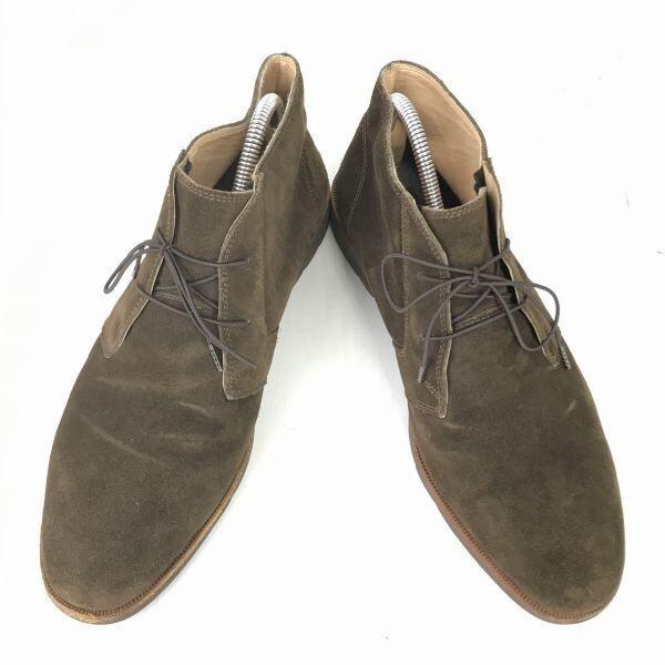 Visaruno Wildleder Chukka Stiefel Herren 26.0 Braun(GEBRAUCHT)