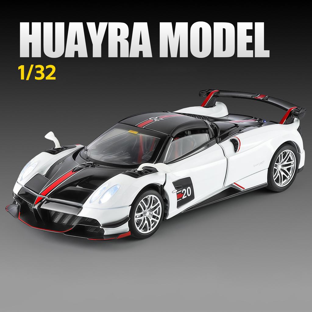 1:32 Pagani Huaya simulation alloy car model supercar car model children's toy car ornaments collection gift