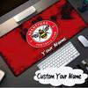 Custom Name Mouse pad Brentford Football Club Logo Mouse pad, Gaming Mouse Pad, keyboard pad, Desk Decor for computer notebook Fan Birthday Gift