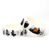 1pc 10M Deco Bat Rose Skull Black Cat Haunted House Halloween Masking Washi Tape Set for Scrapbooking Cute Journal Stationery