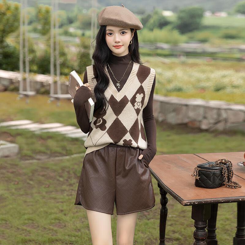 

Женский жилет без рукавов во французском стиле One Size