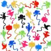 50pcs Halloween Sticky Hand Toys Kids Treat Or Trick Favors Stretchy Pumpkin Ghost Witch Gift Birthday Party Goodie Bag Filler