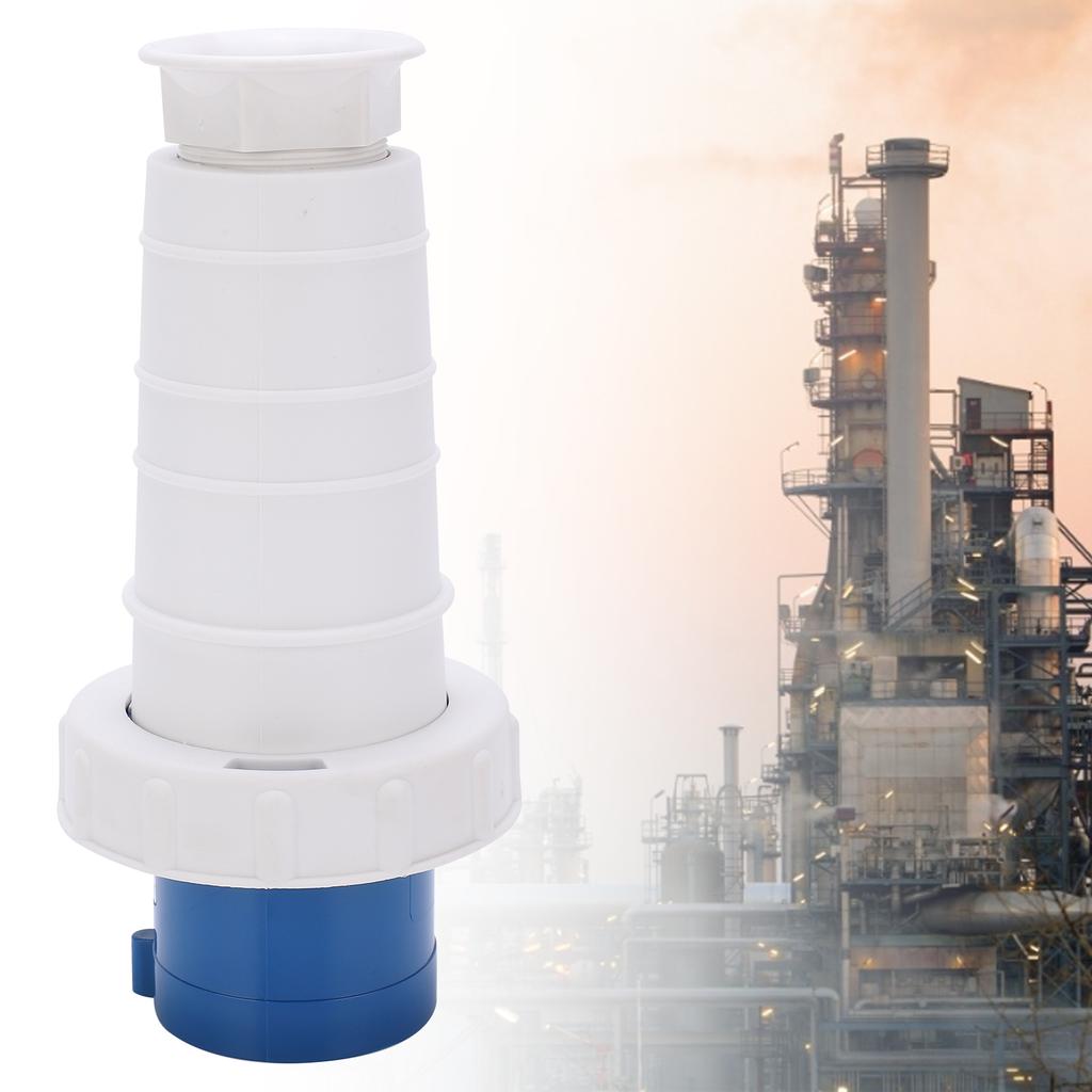 Industrial Connector Single Phase 3 Pin 220250V 63A 2P+E IP67 for Power Plant Gymnasium Municipal Engineering