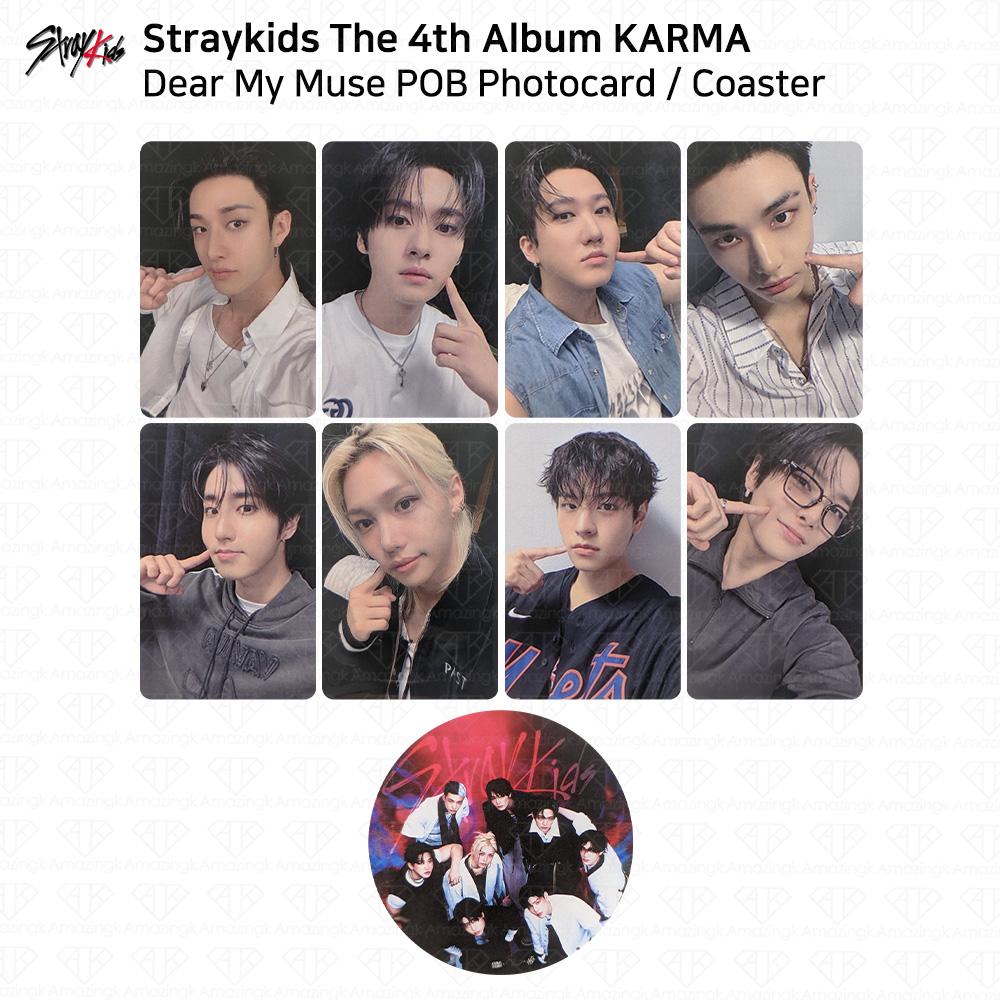 Stray Kids The 4th Album Karma DearMyMuse POB Photocard KPOP K-POP SKZ