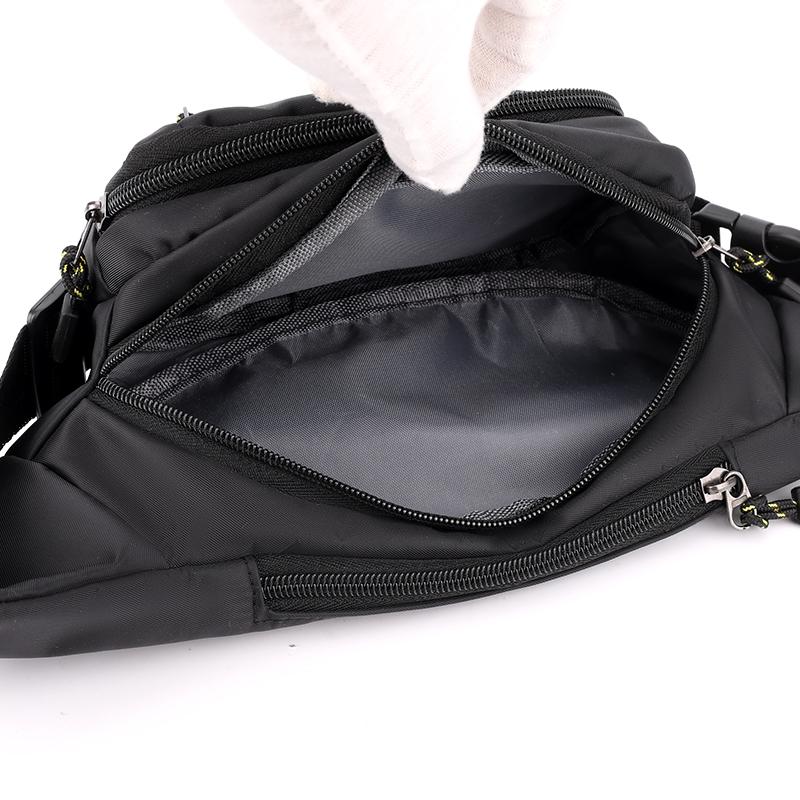 Multifunctional Waist Bag Men's Running Mobile Phone Bag Sports Waterproof Multi-Layer Chest Bag