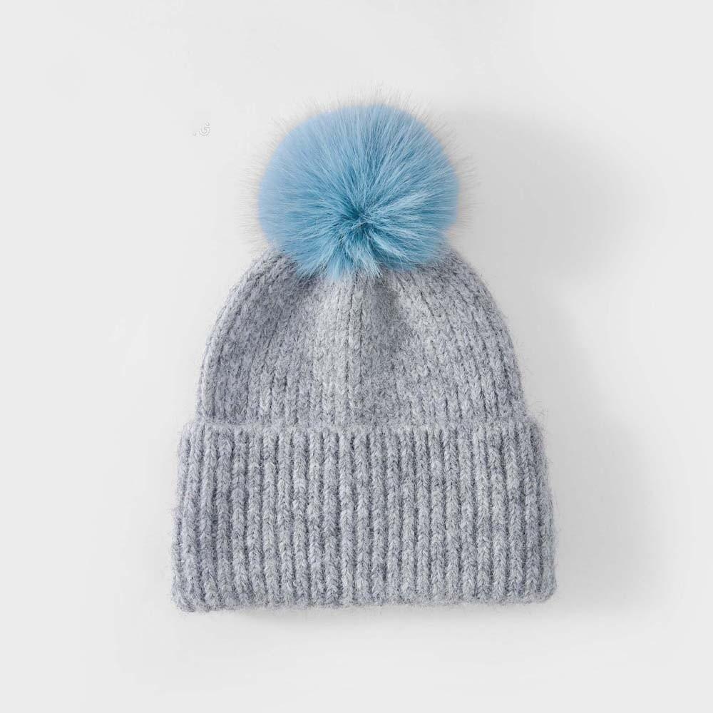 

Trendy Winter Pullover Cap Korean Style Woolen Hat Earflap Hat Brimless Beanie Cap Autumn Style 5