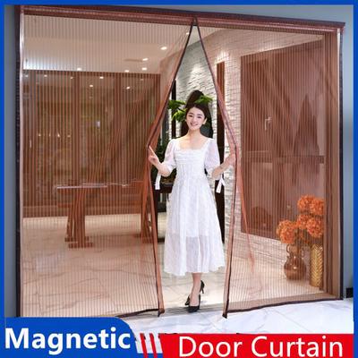 2026 New Mosquito Net for Doors Magnetic Balcony Anti Exterior Curtain Screen Insect Mesh Room Tulle Screen Magic Door Mesh Net Kitchen Curtain