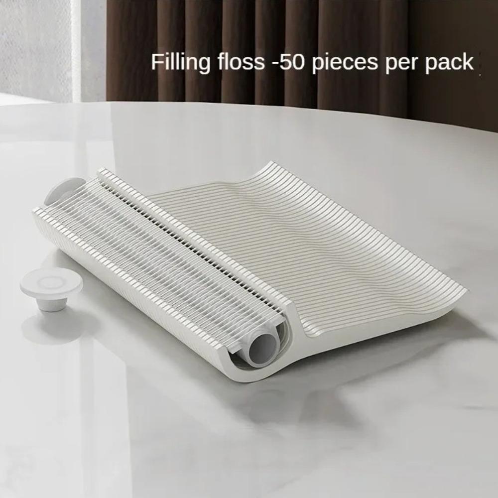 Automatic Up Dental Floss Storage Box Smart Sensor Floss Dispenser  for Oral Care