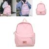 Practical Nylon College Backpack For Girls And Boys With Compact Design And Soft Straps