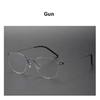 Denmark Brand Retro Oval Round  Handmade Round Ultralight Air Titanium Glasses Frame Women Fashion Eyeglasses Eyeglass Man Robin