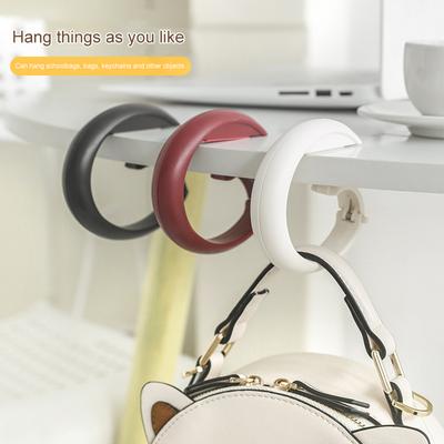 Tragbarer Tisch-Schreibtischhaken für Taschen, Geldbörsen, Handtaschen, Schultaschen, Haken, Kleiderbügel, Schreibtisch-Organizer, Tischtaschenhalter, Haken
