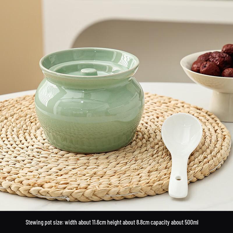 ZISIZ Keramik Doppelkochkessel Schmortopf