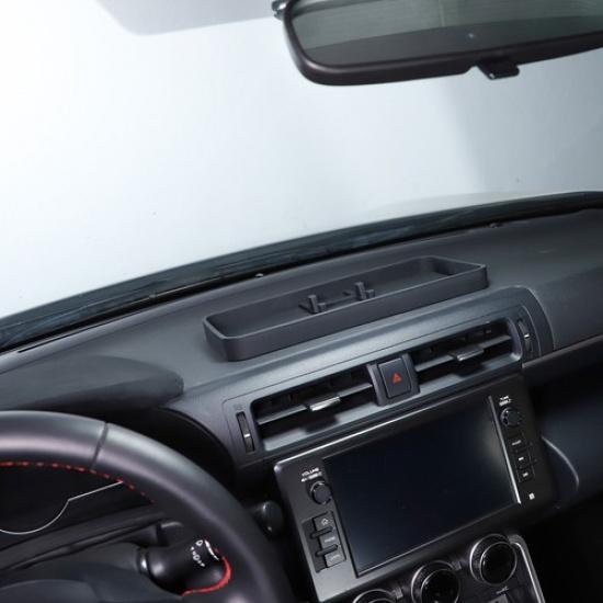 Car Front Dashboard Storage Box Tray Trim For Subaru BRZ -23