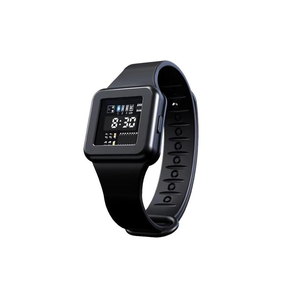 Portable Ultrasonic Bracelet Mosquito Repellent Watch 3Gear Frequency Adjustable Outdoor Electronic Mosquito Repellent,A