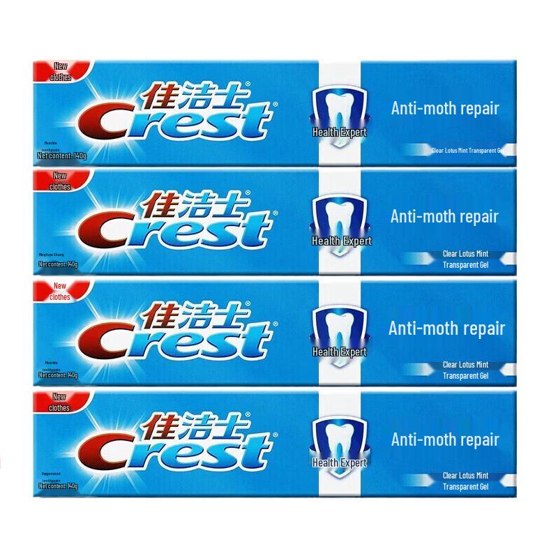 Crest Anti-Cavity Deep Clean Mint Toothpaste 4-Pack