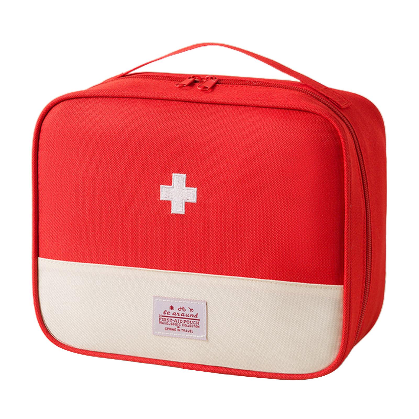 

Портативная аптечка первой помощи для путешествий, легкий многофункциональный органайзер для лекарств на открытом воздухе, аптечка для выживания в чрезвычайных ситуациях для дома Extra Large