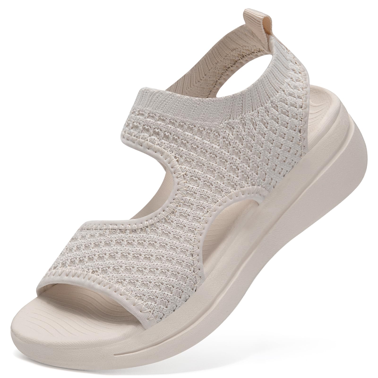 

Sport Knit Office Walking cm [STRDEOUT] Women s Sandals, Platform, Mesh, Summer, Lightweight, Breathable, Sandals, Sandals, Comfortable, Stylish,