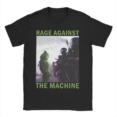 Men Women T-Shirts Resist Portland Frog Rage Against The Machine Frog Art Cotton Tees Short Sleeve T Shirt O Neck Clothes