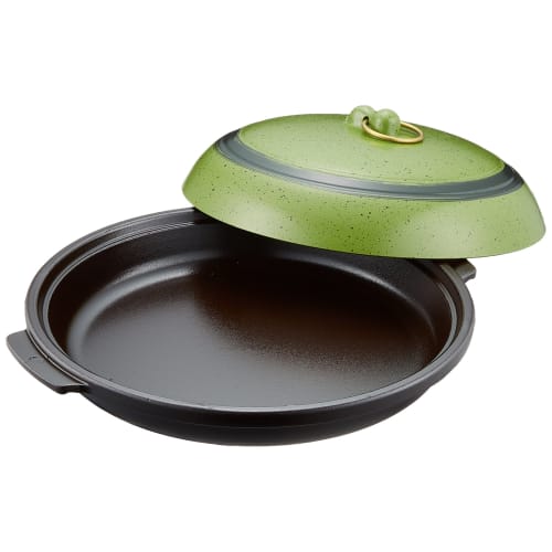 Endo Shoji TKG Ceramic Pot, 18cm, Ariso, Aluminum, Deep, Inner Diameter x Depth (mm): 180 x 26, Weight (g): 550, Commercial Use, Product Number: QTU13