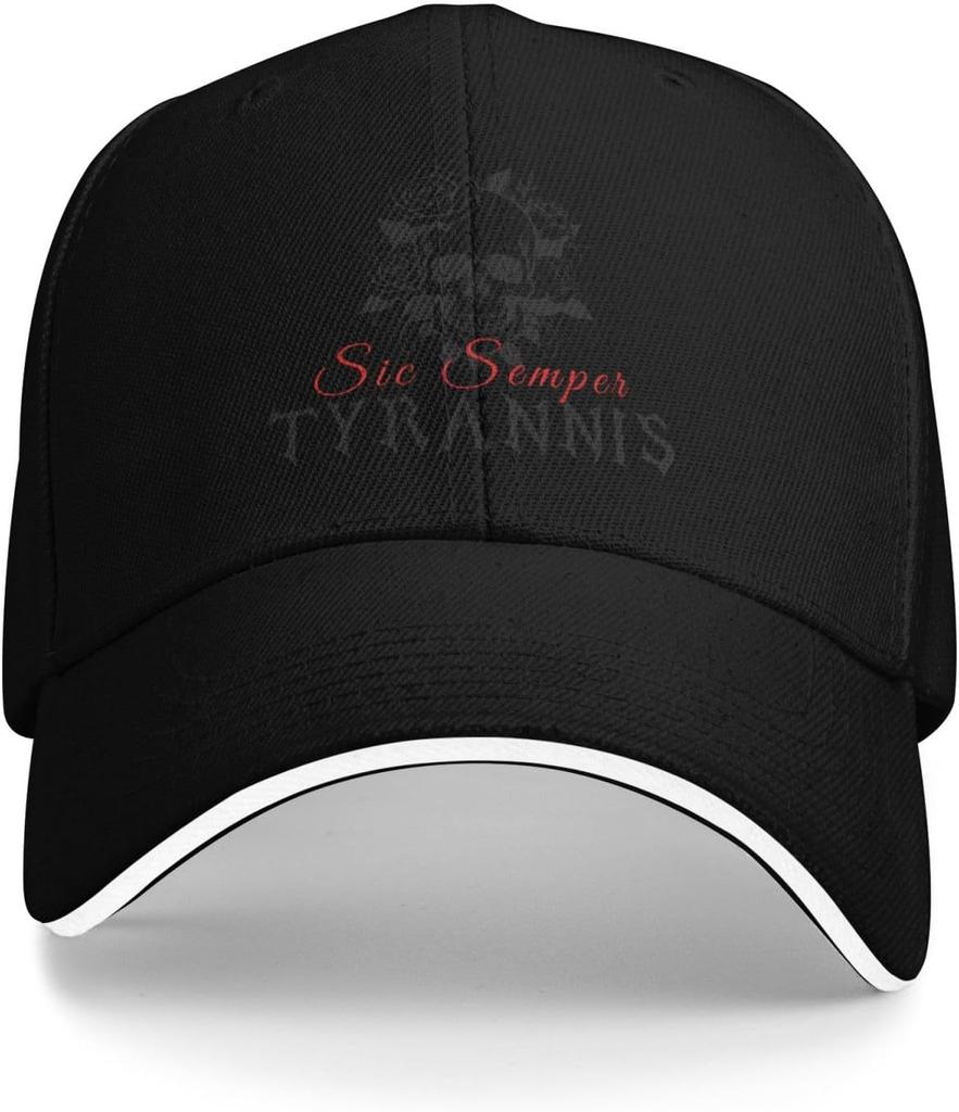 Skull Roses Baseball Cap Polyester Adjustable Outdoor Unisex Adult Cap