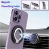 För MagSafe Vikbar Dubbelsidig Magnetisk Telefonringhållare Bärbart Mobiltelefonstativ Tillbehör Greppfäste För IPhone 16 15