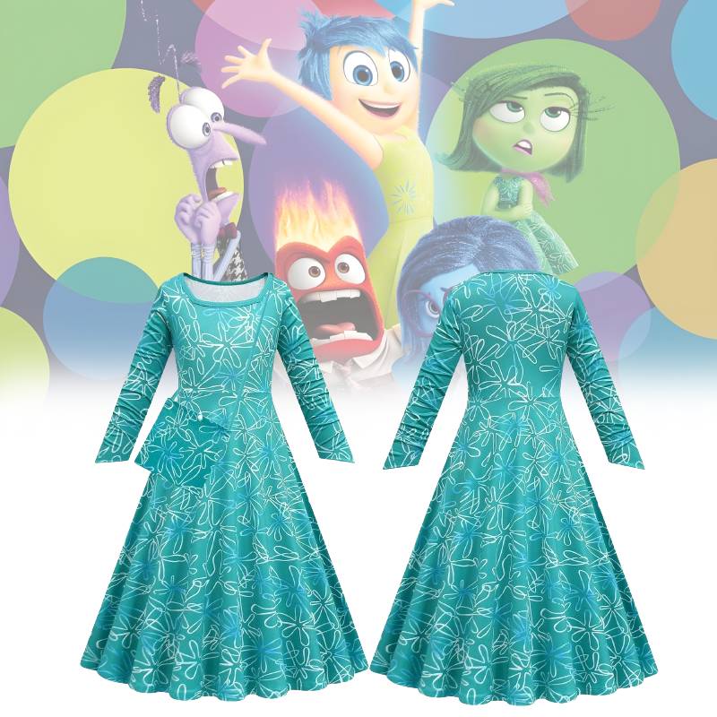 Inside Out Halloween Stage Costume Performance Costume Fashion Style Simple