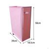 Clothes Hamper Laundry Basket On Wheels Portable Tall Wheeled Storage for