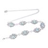 Adjustable Hollow Metal Waist Chain for Women Girls Elegant Baroque Style Belt Accessory Lightweight 60-90cm Length