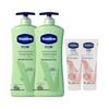Vaseline Aloe Fresh Bodylotion & Rosen Handcreme Set