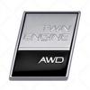 AWD Emblem Schwedenflagge Elch Hirsch Abzeichen Auto Kofferraum Aufkleber Zubehör Für Volvo Rdesign Polestar V50 S60 XC60 S40 XC40 XC90 V60 VB0