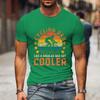 Cycling Dad Cooler Print Men's T Shirt Funny Vintage Mountain Bike Tshirt Hip Hop Casual Tops Summer Father Day Street T Shirt