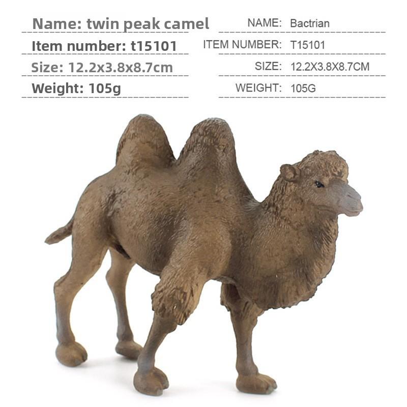 Wildlife Pvc Model Collection With Realistic Desert Camels For Classroom Decor