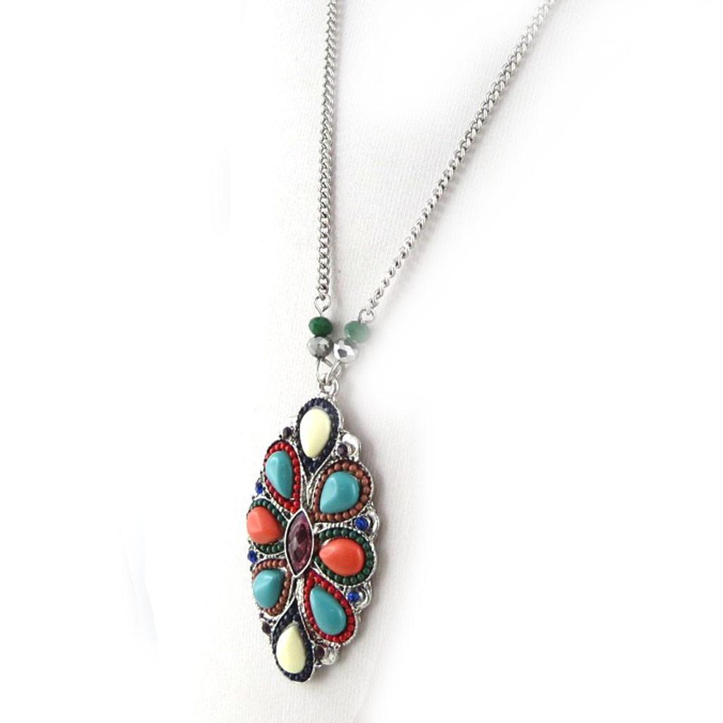 Les Trésors De Lily [N0800] - Multicolor 'Altai' Designer Necklace