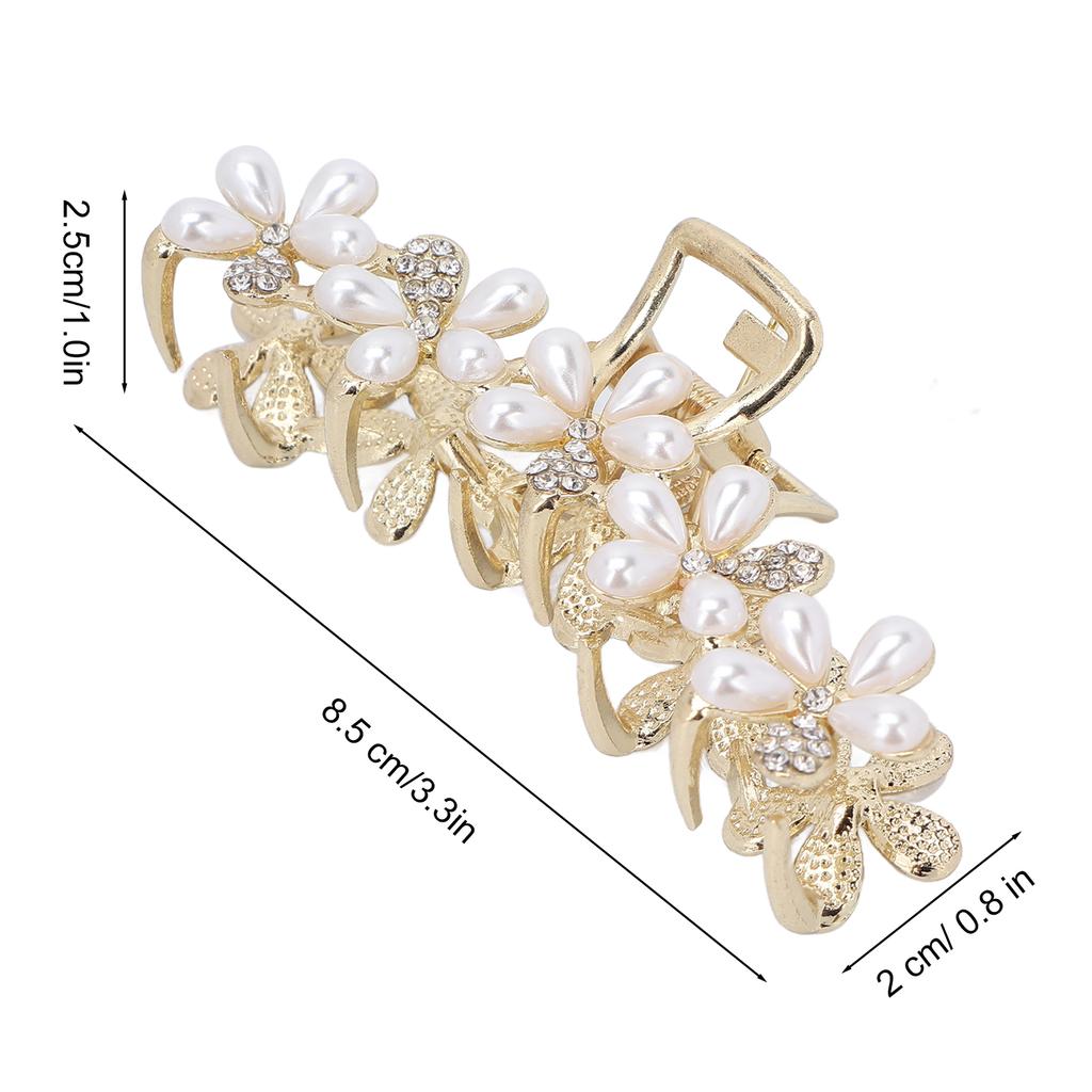 Hair Claws Clips Alloy ABS Hair Clamps Clips Non Slip Hair Catch Jaw Clamp Hair Accessories for Women Girls