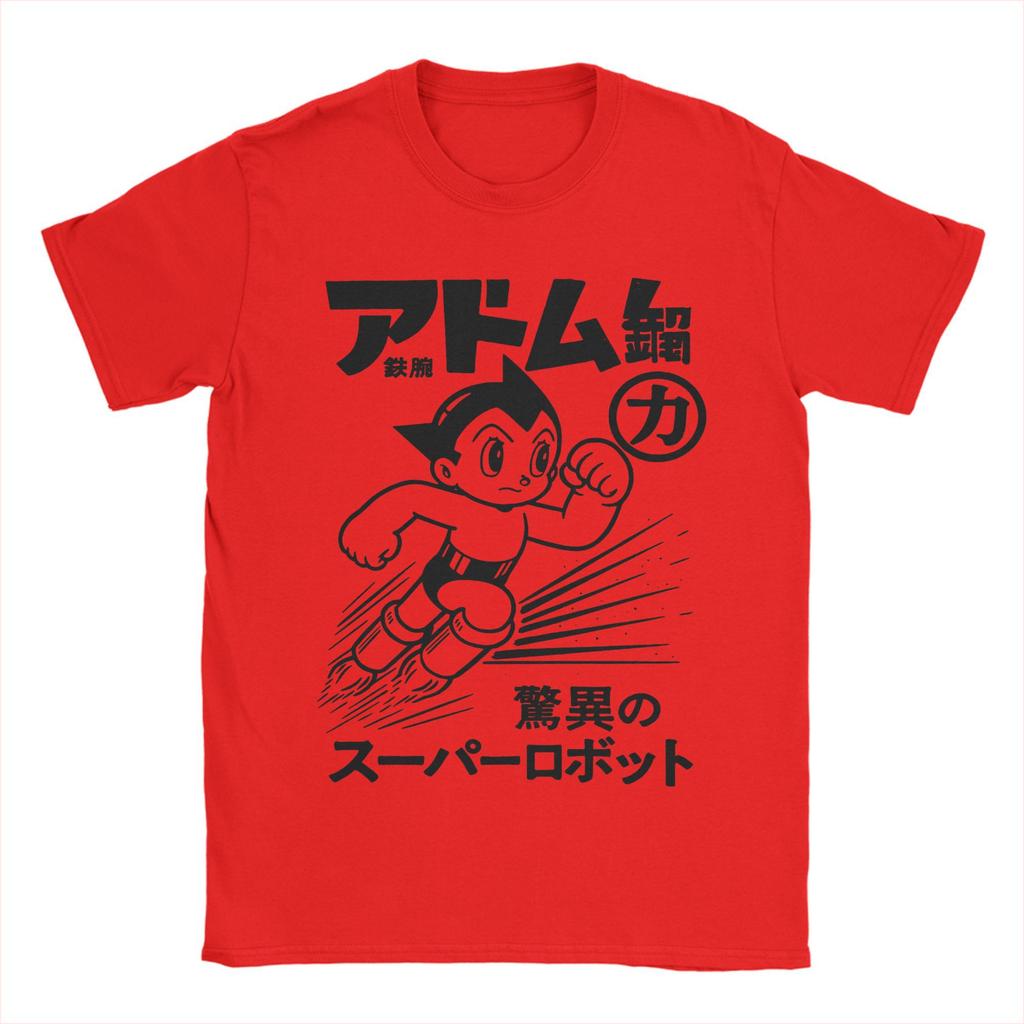 Men Womens Japanese Astro Boy Flight Print T Shirt Men Cotton Novelty TShirt Crew Neck Tee Shirt Short Sleeve Clothing Cotton