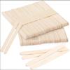 100 buc/set bețișoare de înghețată din lemn natural, bețișoare de înghețată, 11,4 cm lungime, bețișoare de înghețată din lemn pentru artizanat, accesorii pentru înghețată