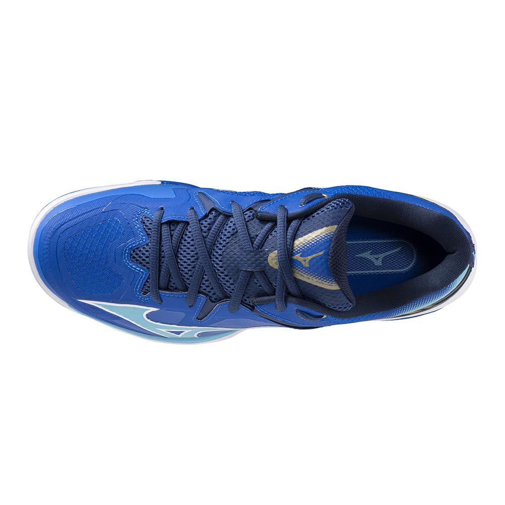 Badminton Shoes Wave Claw 3 Club Activities Gymnasium Lightweight Cushioning Blue x White x Navy cm 2E [Mizuno] 26.5