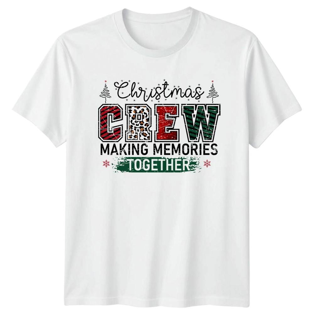 Crew Christmas Group Holidays Unisexs TShirt Unisexs Tee Graphic Unisex Top S