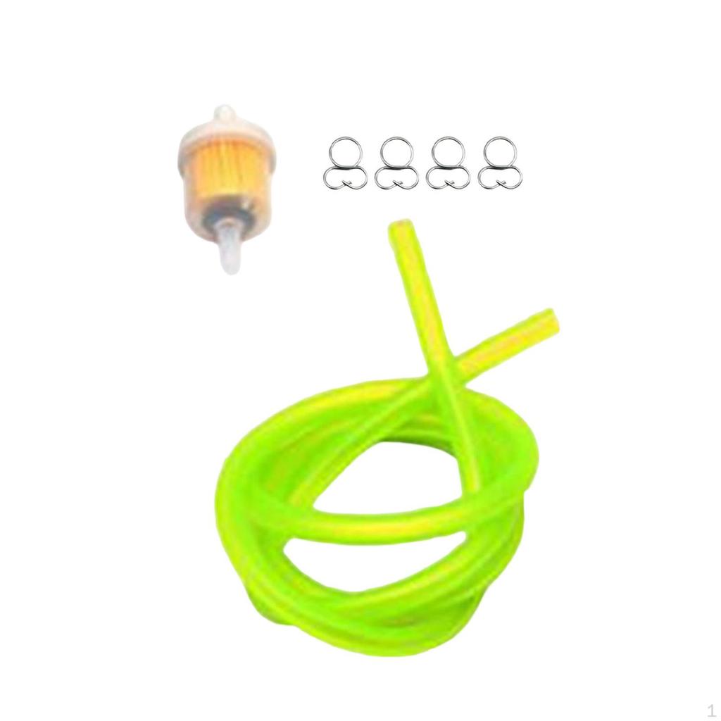 Fuel Switch Valve Hose Line Easy Installation Accessories for Go Karts Red
