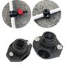 Three Way Saddle Thread Connector Female Thread Reducing Coupling New Pipe Clamp  PE Water Pipe