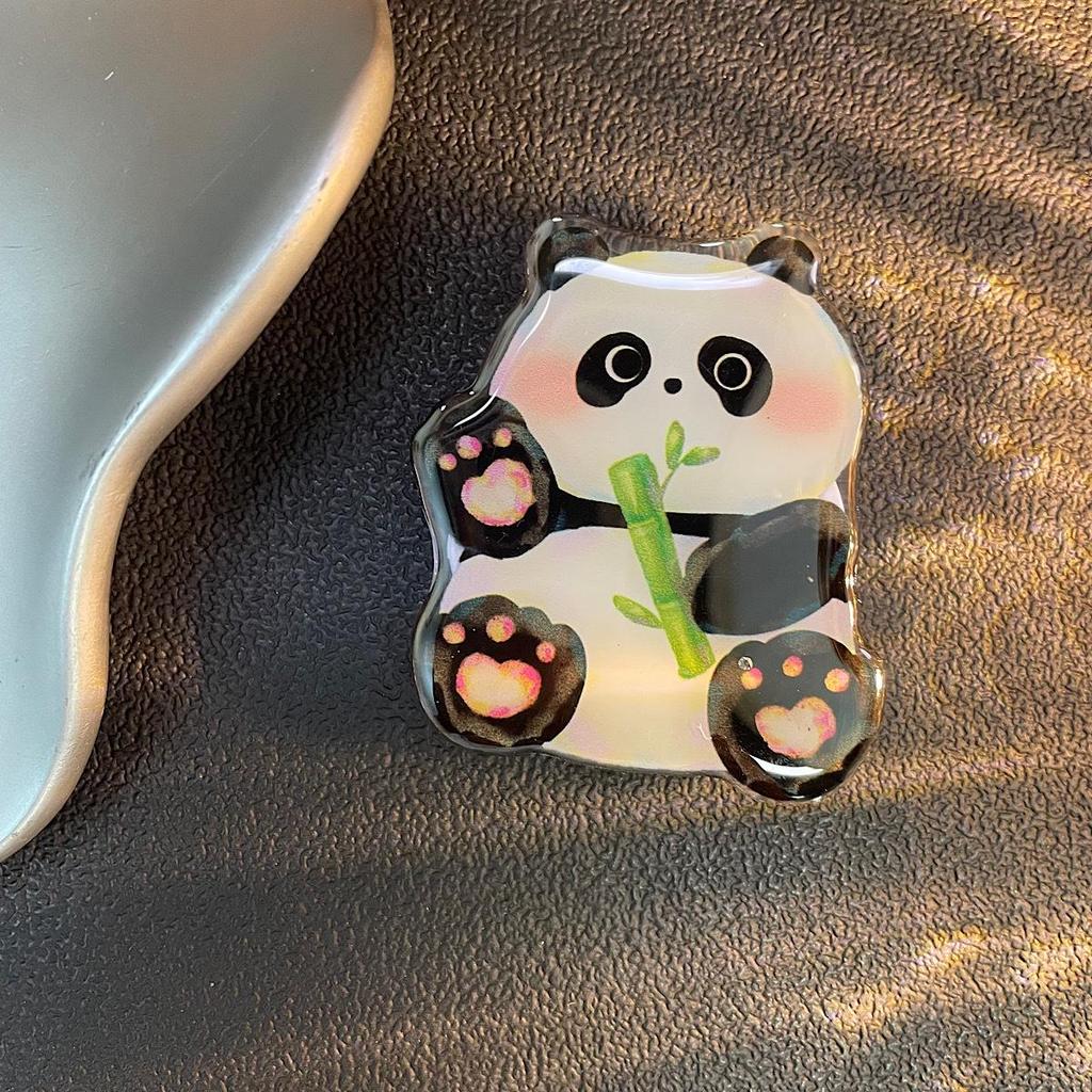 Cartoon Panda Stick-on Phone Holder for Women