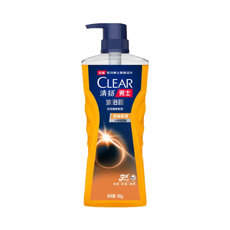 CLEAR Men s Rainforest Secret Cologne Shower Gel 720g