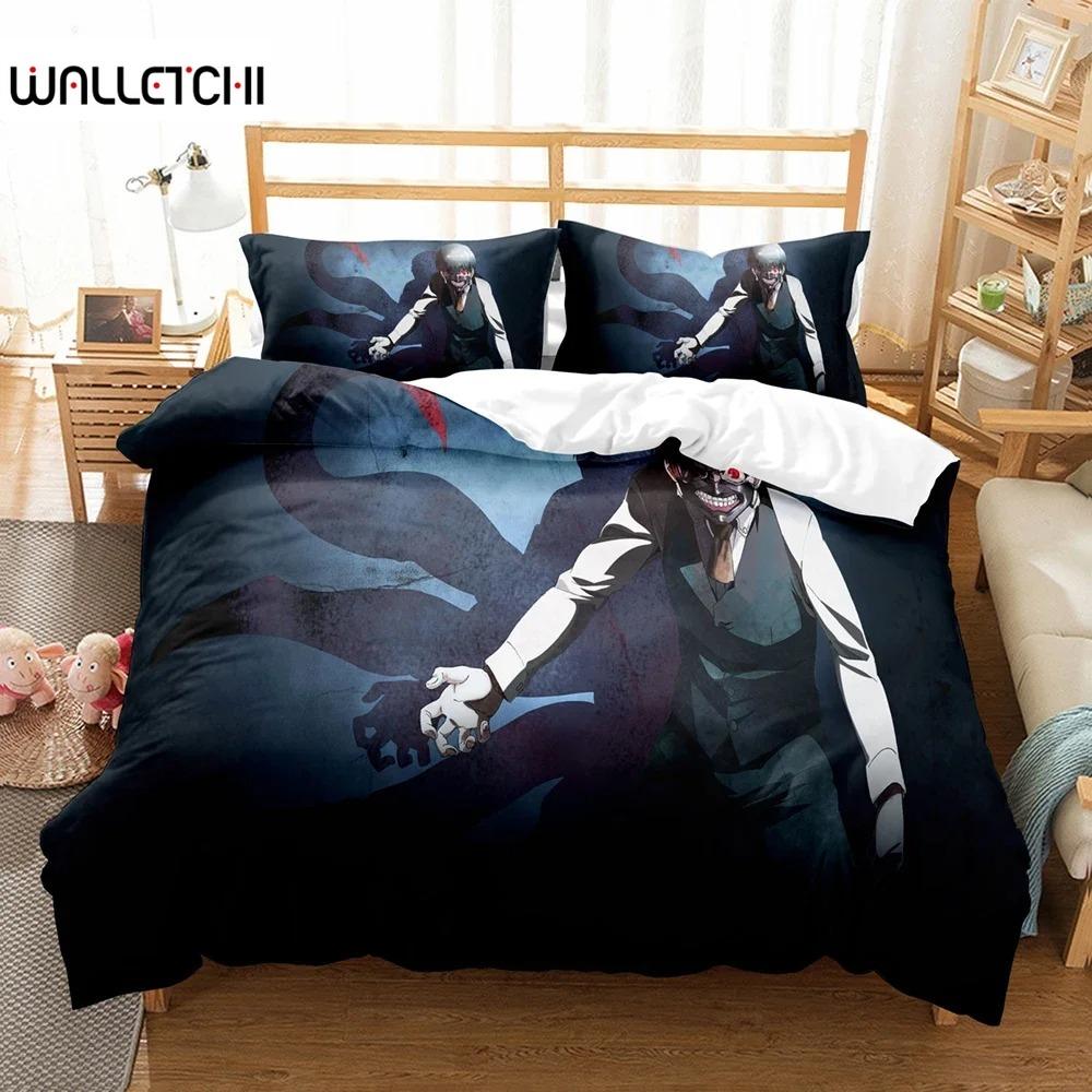 

Fashion 3D Tokyo food species Bedding Sets Duvet Cover Set With Pillowcase Twin Full Queen King Bedclothes Bed Linen 70x133cm 2pcs